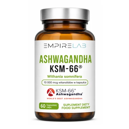 Ashwagandha KSM-66 kapsułki vege