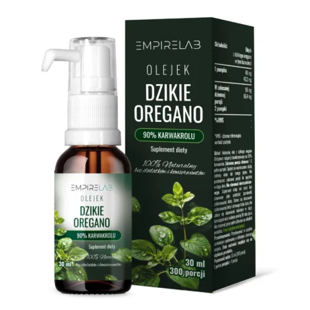 Olejek z Dzikiego Oregano - 90% karwakrolu 30ml