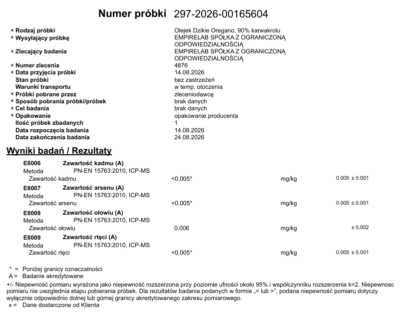 Olejek z Dzikiego Oregano - 90% karwakrolu 30ml - obrazek 3